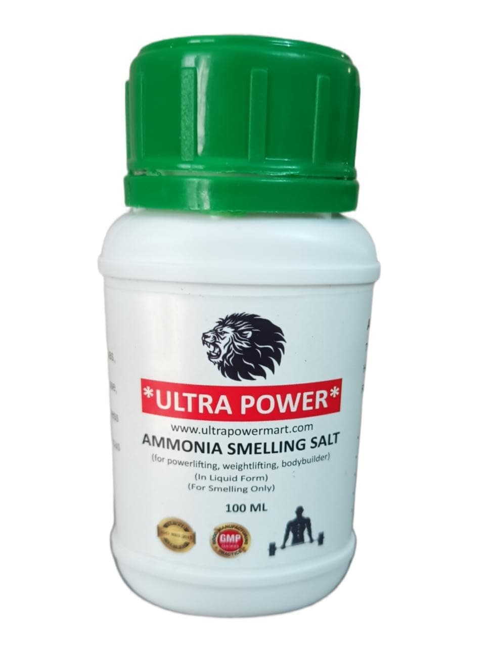 ULTRA POWER Liquid Ammonia smelling salt liquid, liquid smelling salt, ammonia smelling salt inhalants, For powerlifting, weightlifting, bodybuilder, sportsman- 100 Grams