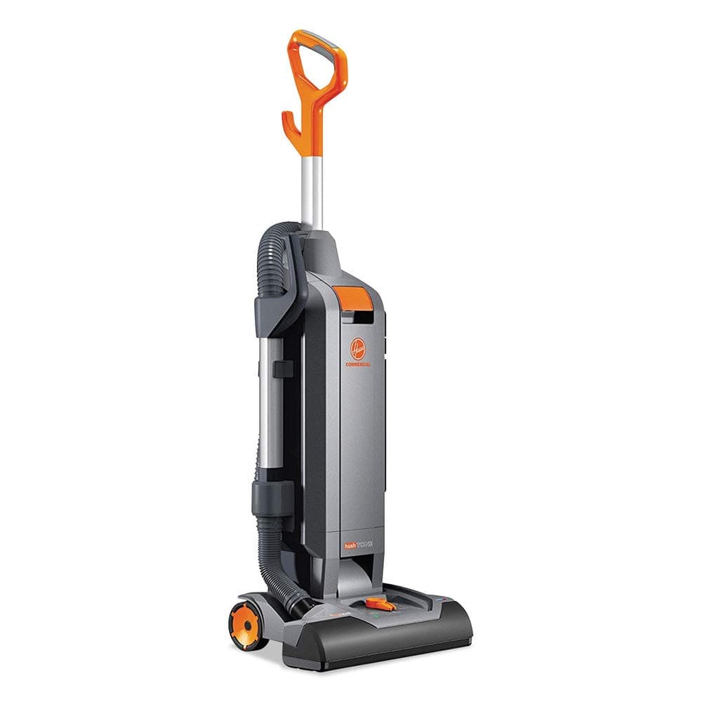 Commercial HushTone Upright Vacuum Cleaner, 15 inches with Intellibelt, for Carpet and Hard Floors, CH54115, Gray