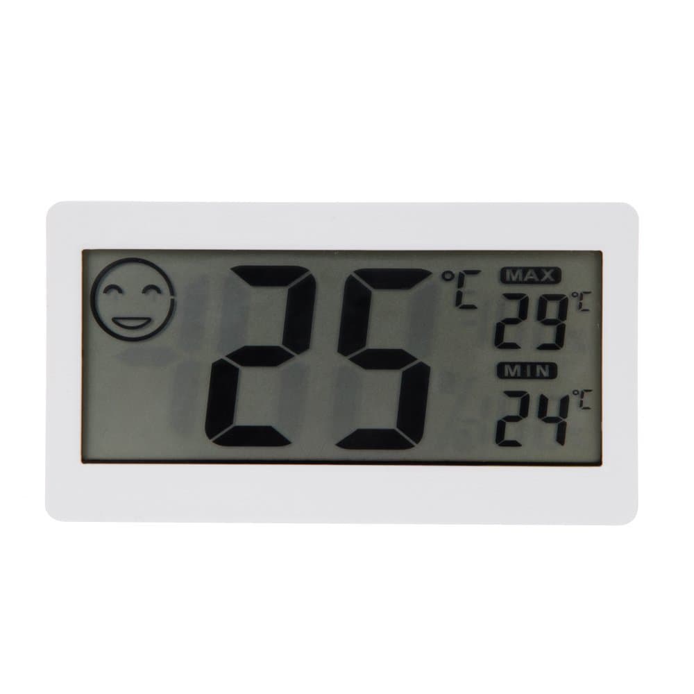 Gellvann Digital Hygrometer with Temperature Mini Digital Thermometer Hygrometer Temperature Humidity Meter with 3.3 inch LCD for Household Office Gym Kitchen