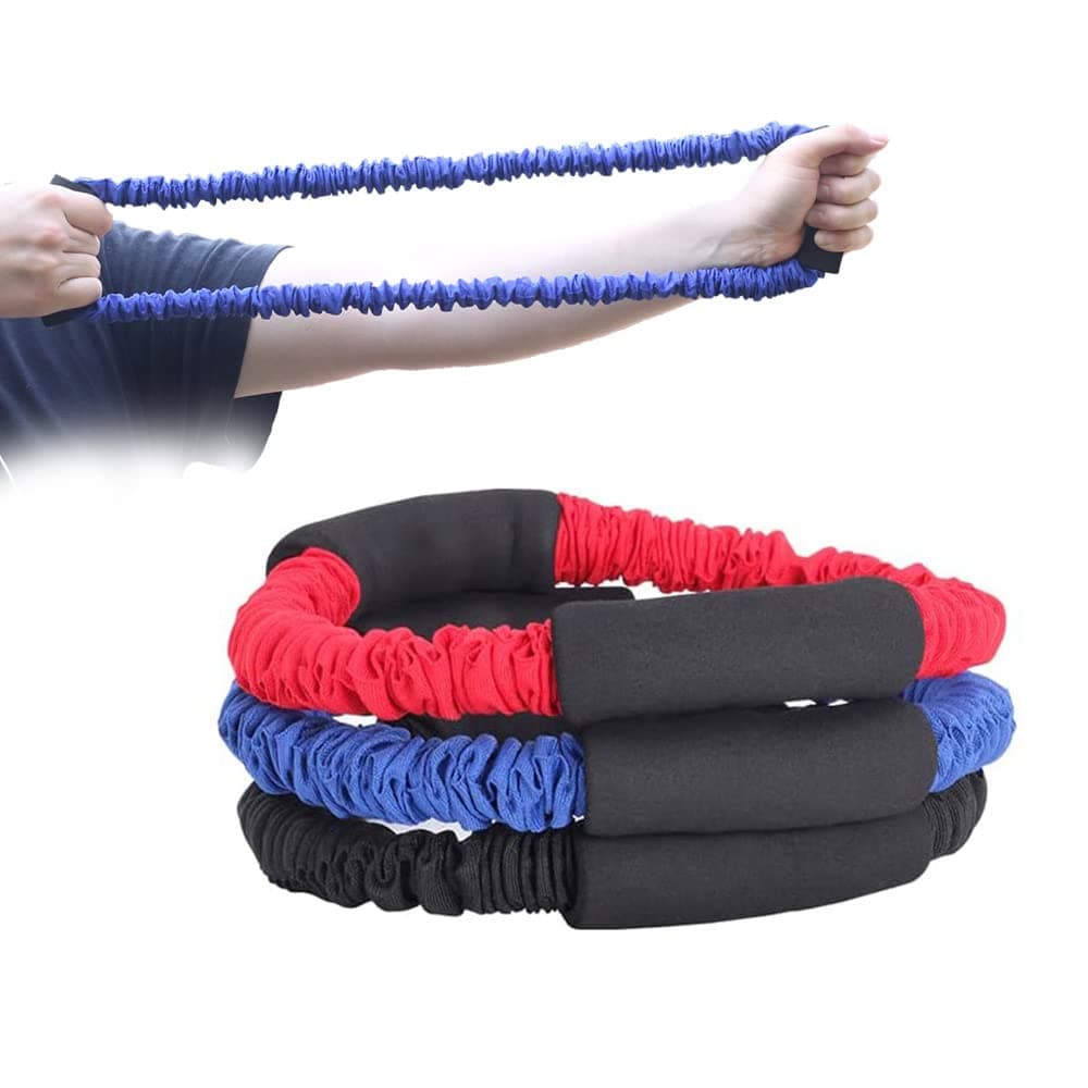 SOPOGER Archery Bow Trainer Rubber Stretch Bands 25-45 Lbs Draw Strength Training Device Aids Release Trainer Exerciser Workout Resistance Practice Equipment for Archery Bow Accessories