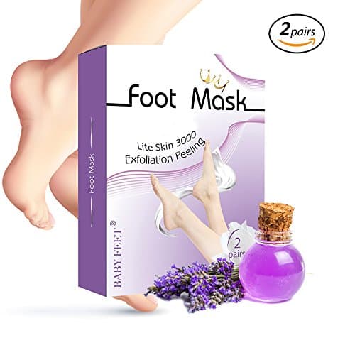 Foot Peel Mask 2 Pairs Foot Peeling Mask For Soft Feet - Foot Peeling Gel - Socks Booties Soft & Smooth Feet For Men And Women - Result - Your feet become like Baby feet