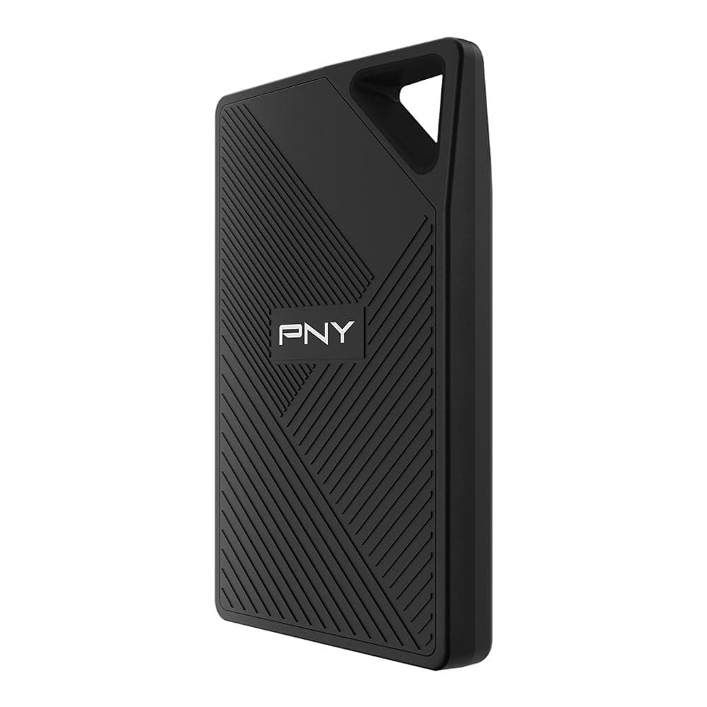 PNY RP60 2TB Portable SSD - Up to 2000MB/s, USB-C, USB 3.2 Gen2x2 - Rugged, IP65 Rated, Water/Dust/Drop Resistant - For Photos, Videos, Gaming and more - External Solid-State Drive - PSD0CS3060-2TB-RB