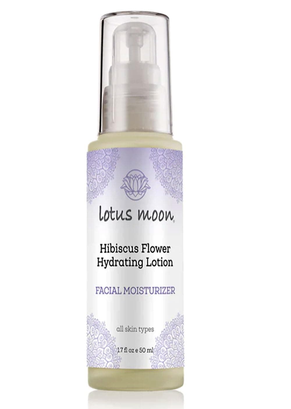 Hibiscus Flower Hydrating Lotion | Facial Moisturizer, Plant-Based, Clean, Cruelty-Free, Functional Skincare (1.7 fl oz | 50 ml)