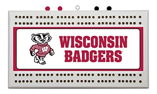 Rico Industries NCAA Wisconsin Badgers Cribbage Board