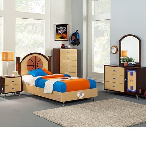 NBA Basketball Oklahoma Thunder Bedroom In A Box
