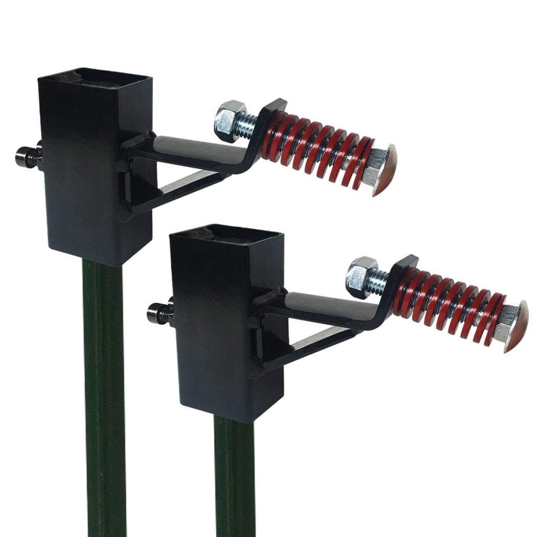 T-Post Target Hanger - T Post 2x4 Bracket Target Mount - AR500 Steel Gong Targets Conversion Adapter