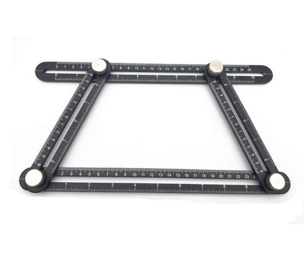 Multi Angle Measuring Tool - Easy Angle Measurement Ruler - Contour Profile Gauge Template - Christmas Valentine's Father's Day Birthday Gift Present for Men Him Father/Dad Boyfriend Husband