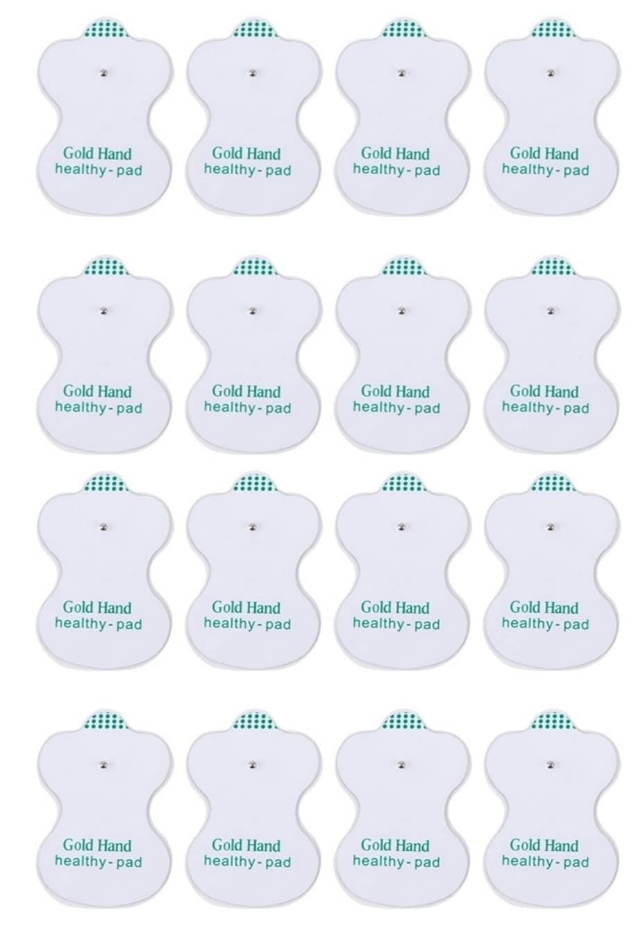 Health Herald Tens Digital Therapy Machine Electrode Pads (Pack Of 16) Electrotherapy Device (Ag46918)