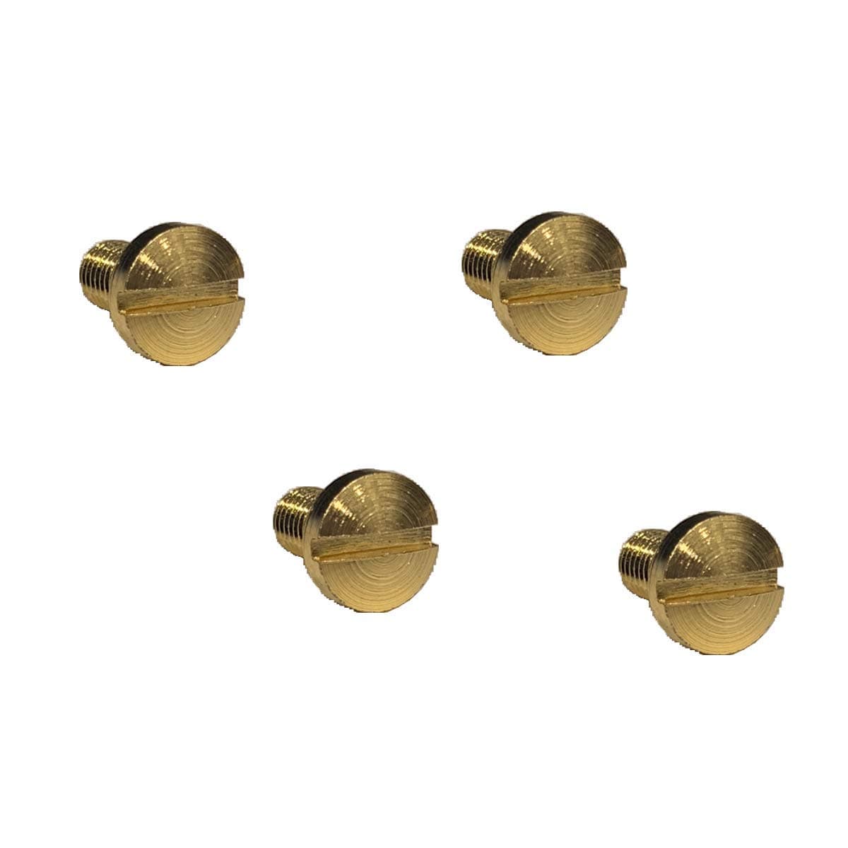 1911 Grip Screws Slot Drive 24K Gold Finish