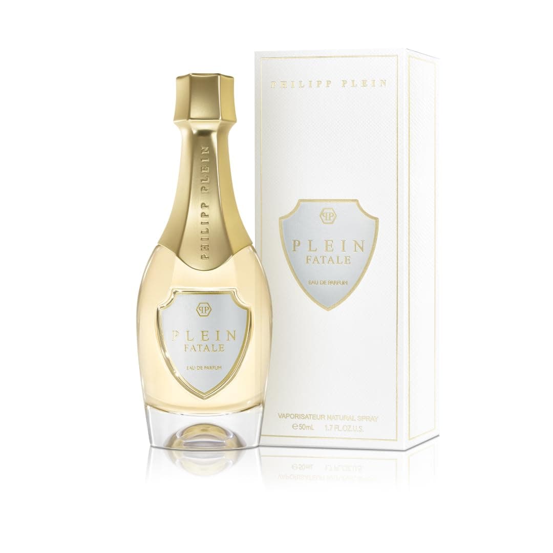 Plein Fatale Eau de Parfum 50 ml - Women's Perfume - Floral Gourmand Notes - A Feast of Feminity and Sensuality - Elegant Clear Glass Bottle