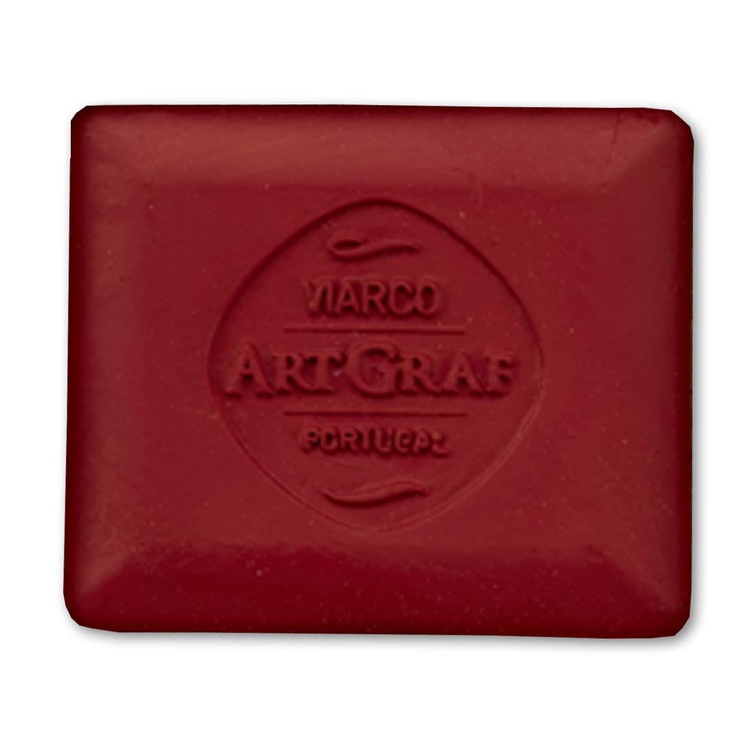 Art Graf Water-Soluble Tailors Chalk Square Disc, Red