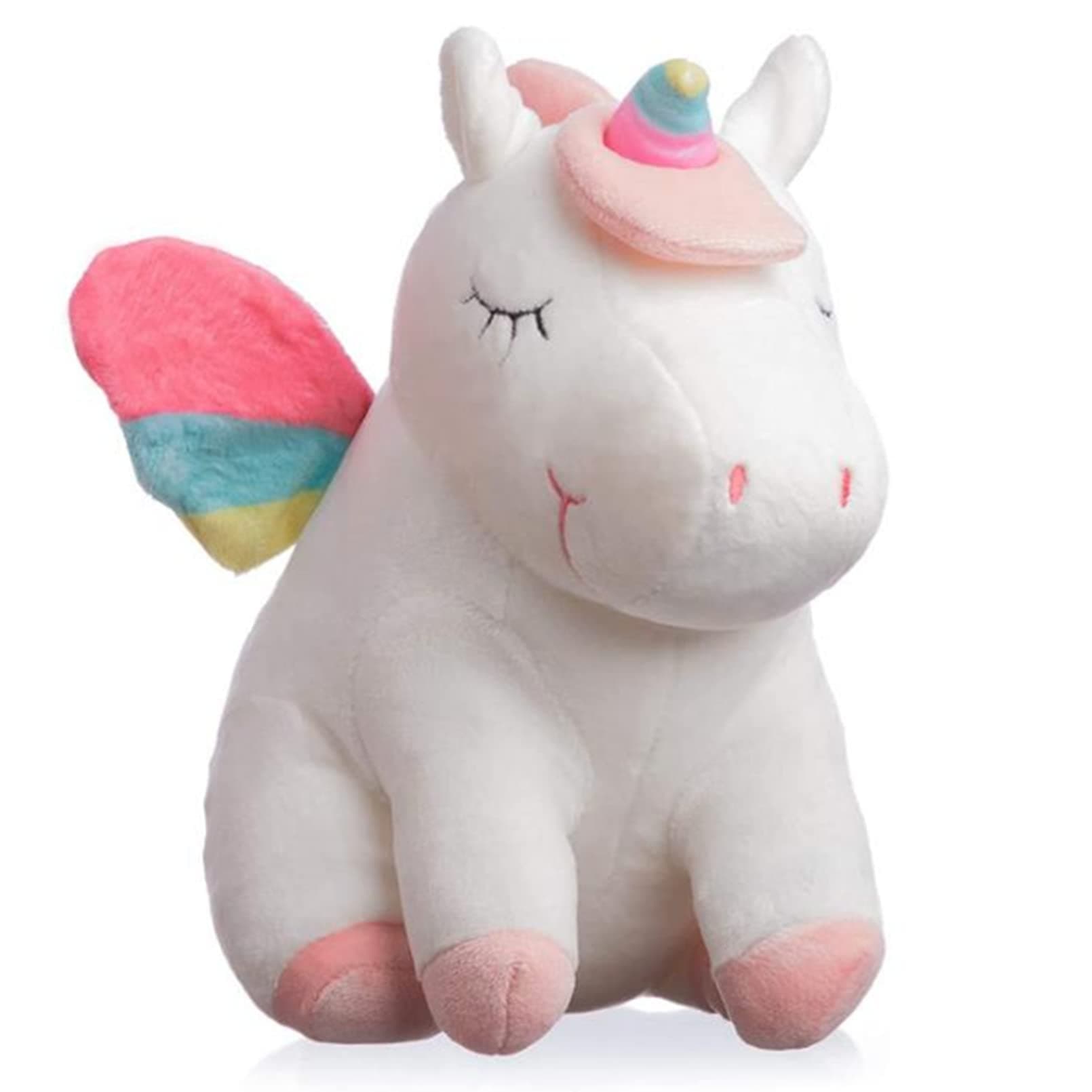 Unicorn Stuffed Animal Plush Toy,9.8 Inch Cute Soft Rainbow Unicorn Plush Stuffed Animal Toy Doll, Gift for Kids Babies Birthday Party Home Décor