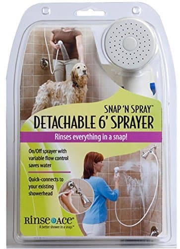 Rinse Ace 4175 Handheld Power Sprayer Shower Head by Jensen Distribution Services