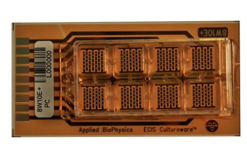 ECIS 8W10E+ PC Polycarbonate Disposable Electrode Arrays (Pack of 6)