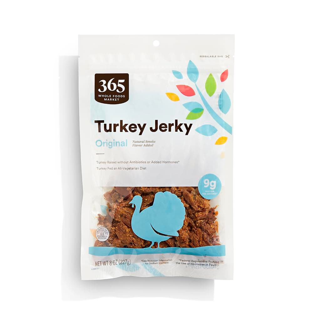 365 by Whole Foods Market, Original Turkey Jerky, 8 OZ