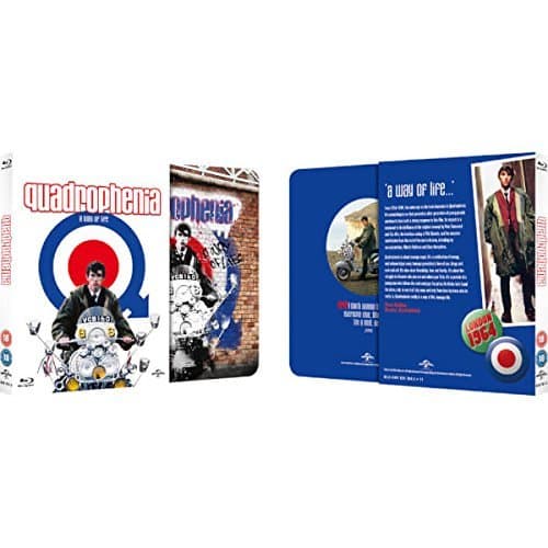 Quadrophenia Uk Limited Edition Slipcase Steelbook Limited to 2000 Copies Blu-ray Region free