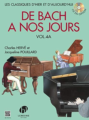 DE BACH A NOS JOURS VOL.4A --- PIANO Sheet music – 26 Mar. 2011