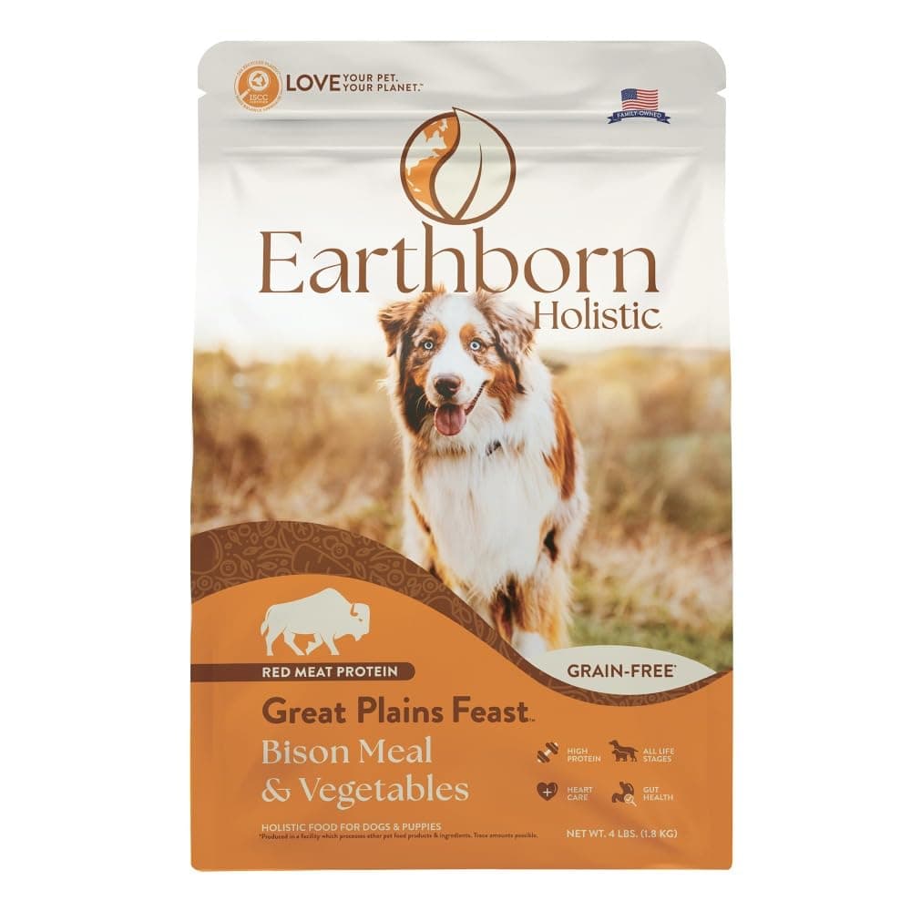 Great Plains Feast Grain-Free Natural Dry Dog Food, 4 lb