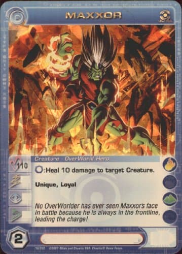 MAXXOR Chaotic Premium Edition Season 1 Ultra Rare Gold Foil Card & Unused Code (MAX COURAGE 110) by Maxxor Card