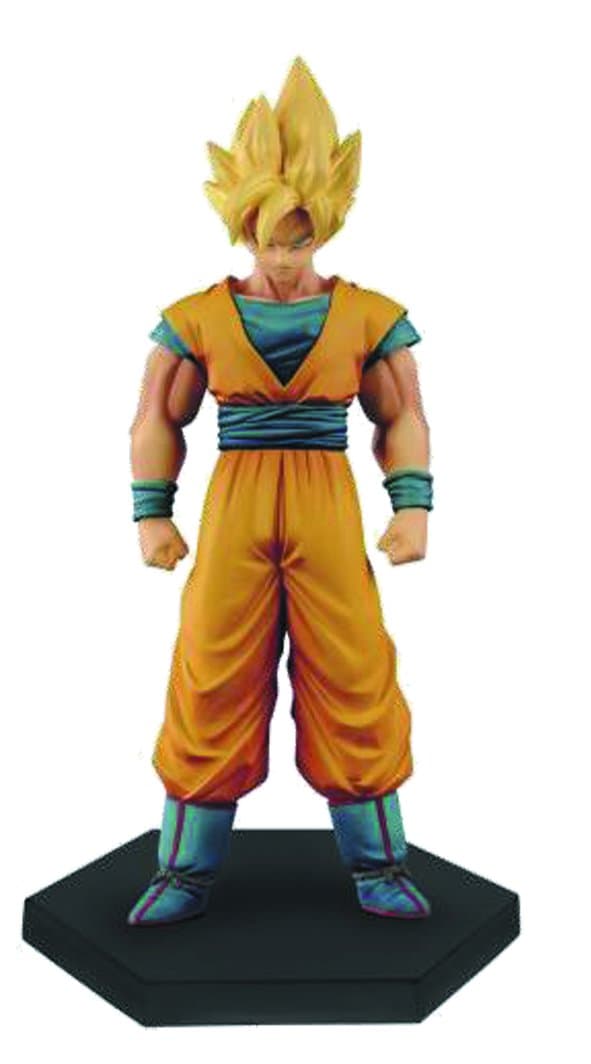 Banpresto Dragon Ball Z Super Saiyan Son Goku DXF Figure, Chozousyu Volume 5, 5.9"