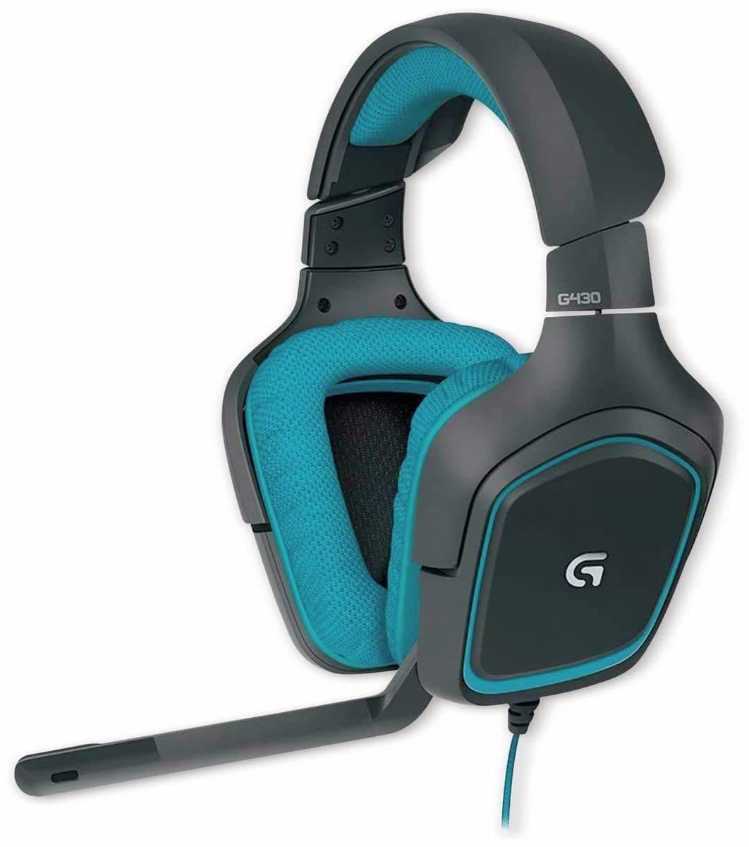 Logitech G430 Surround Sound Gaming Headset - ANALOG - EMEA - PS4, Black - 5099206057579