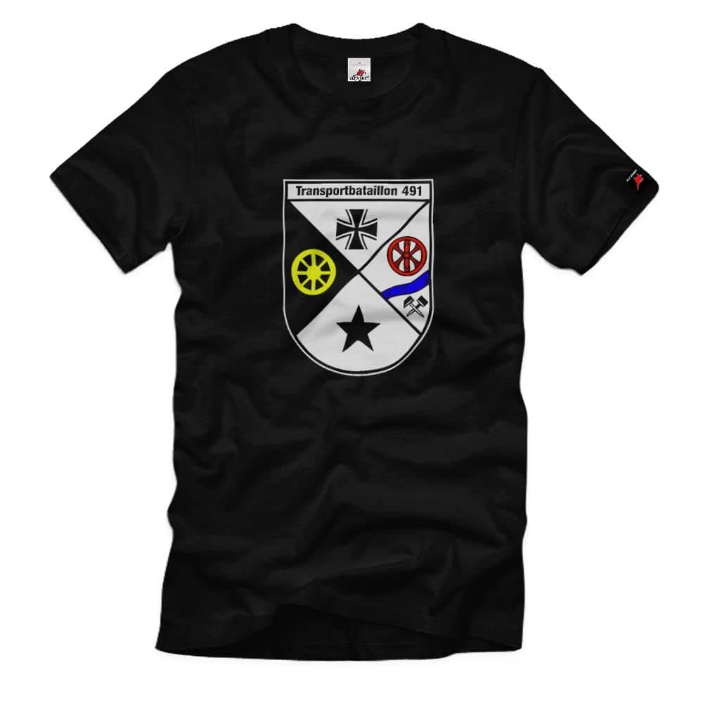 ALFASHIRT Transport Battalion 491 Trspbtl 491 Military Bundeswehr Unit T Shirt #2597