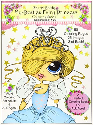 Sherri Baldy My Besties Fairy Princess Coloring Book Paperback – September 8, 2016