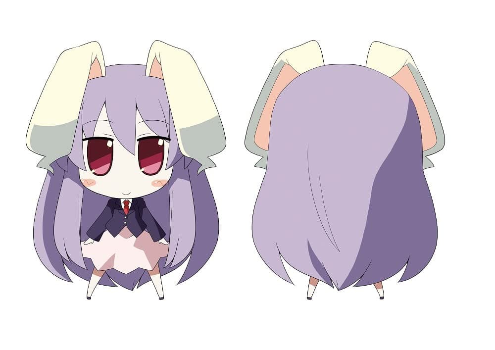 Touhou Project Rubber Keychain Reisen By Akaneya (Japan Import)