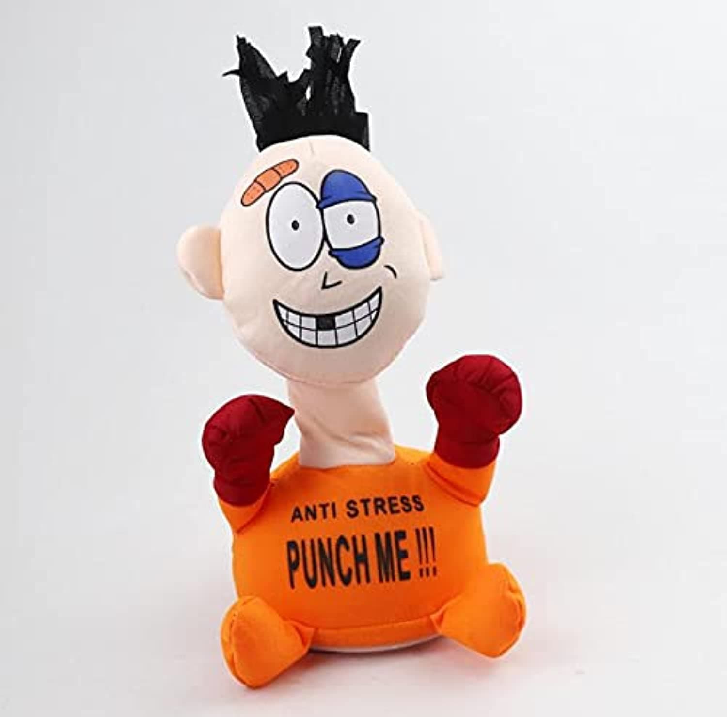 Funny Anti Stress Toy, Punch Me Screaming Toy for Child & Adult, 1 PC Random Color