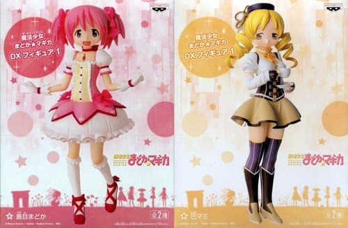 Puella Magi Madoka Magicaa DX figure 1 [Kaname Madoka and Mami Tomoe] All Set of 2 (japan import)