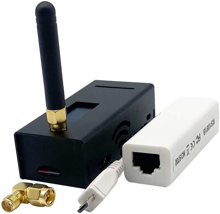 MMDVM Hotspot Spot Radio WiFi Digital Voice Modem Work with UHF VHF Ethernet Cable Support C4FM YSF NXDN DSTAR P25 DMR + Raspberry Pi Zero W