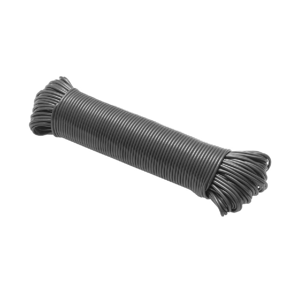 AddisReplacement Outdoor Clothes Washing Plastic PVC Line, 60 metres, Grey