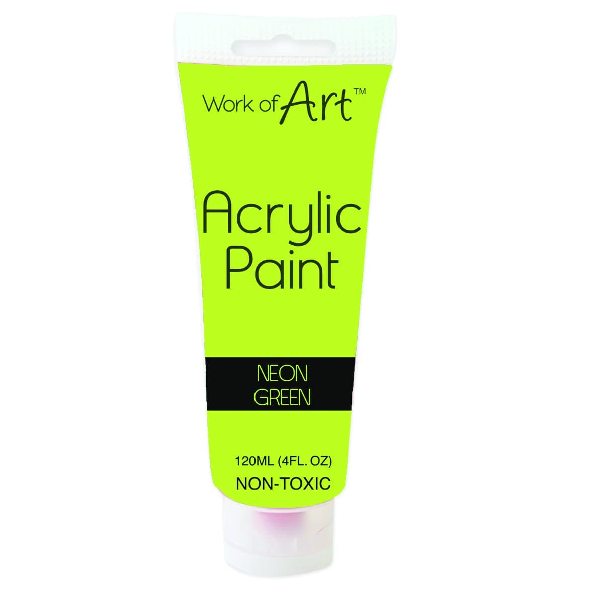 Work of Art Acrylic Paint - Neon Green