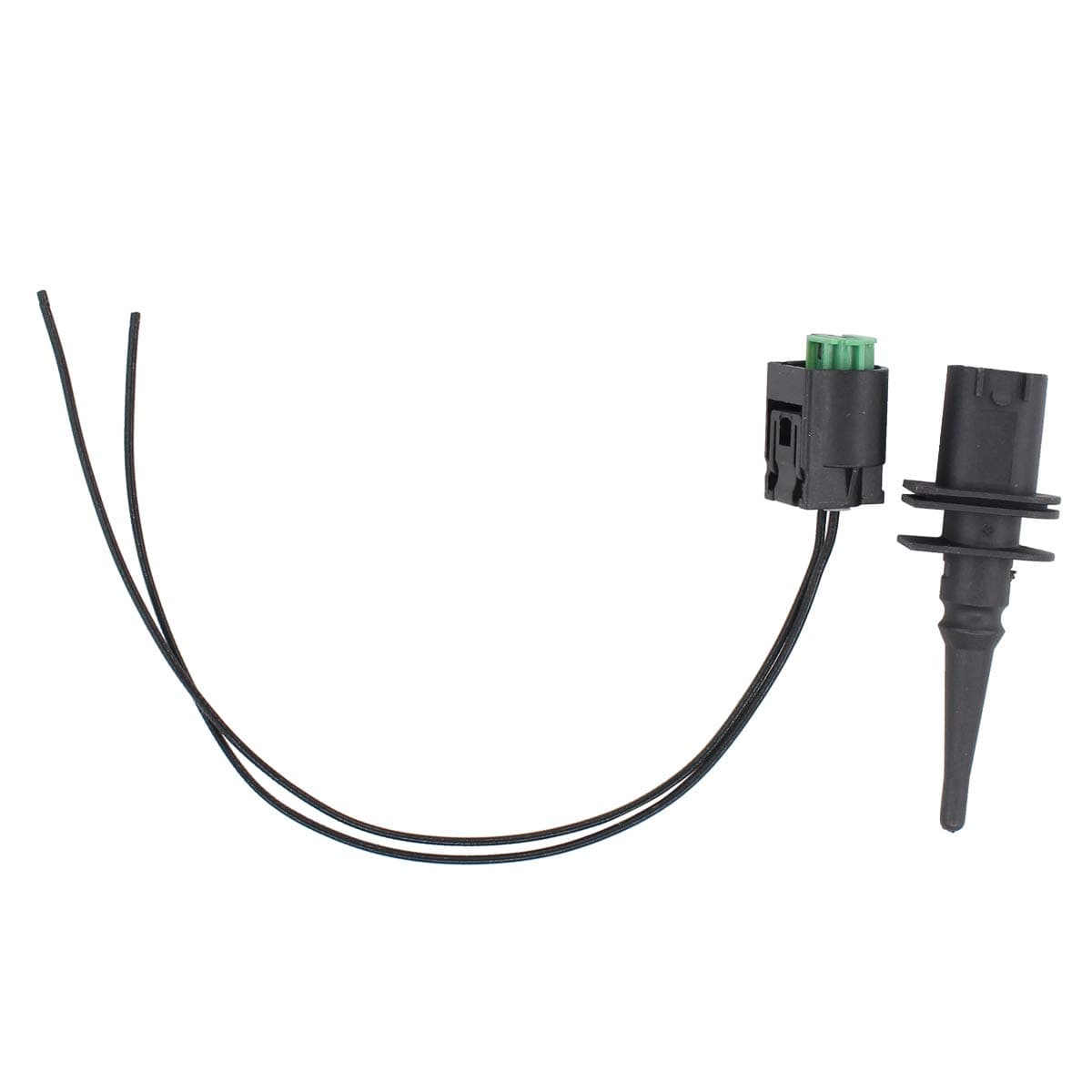 Outside Ambient Air Temperature Temp Sensor and Plug Wire Connector Pigtail for BMW 128i 135i 325i 328i 330i 335i 525i 528i 530i 535i 540i 545i 550i 650i 740i 745i 750i 760i M3 M5 M6 X3 X5 X6