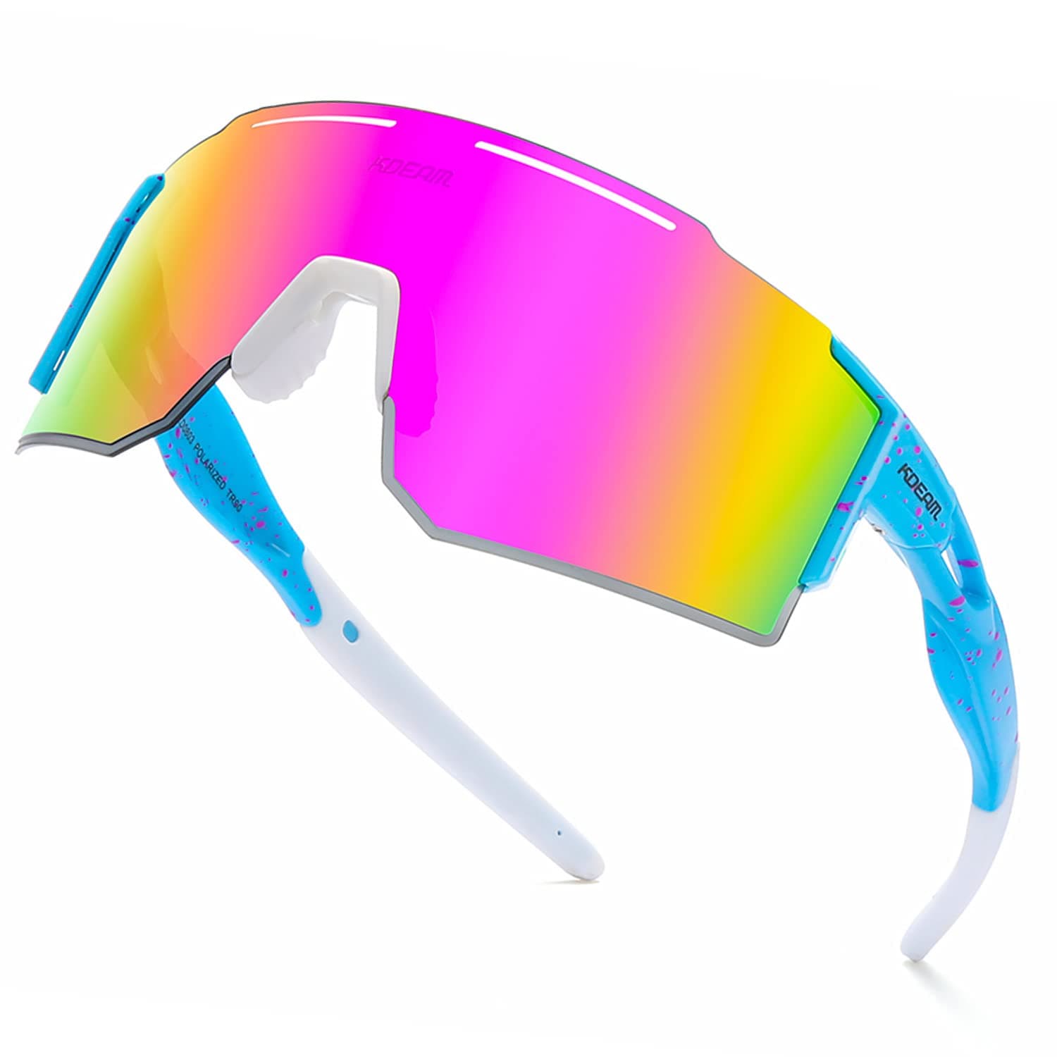 Sports Polarized Sunglasses UV Protection for Youth, Men & Women, Ideal for Cycling Running Baseball Skiing & Softball