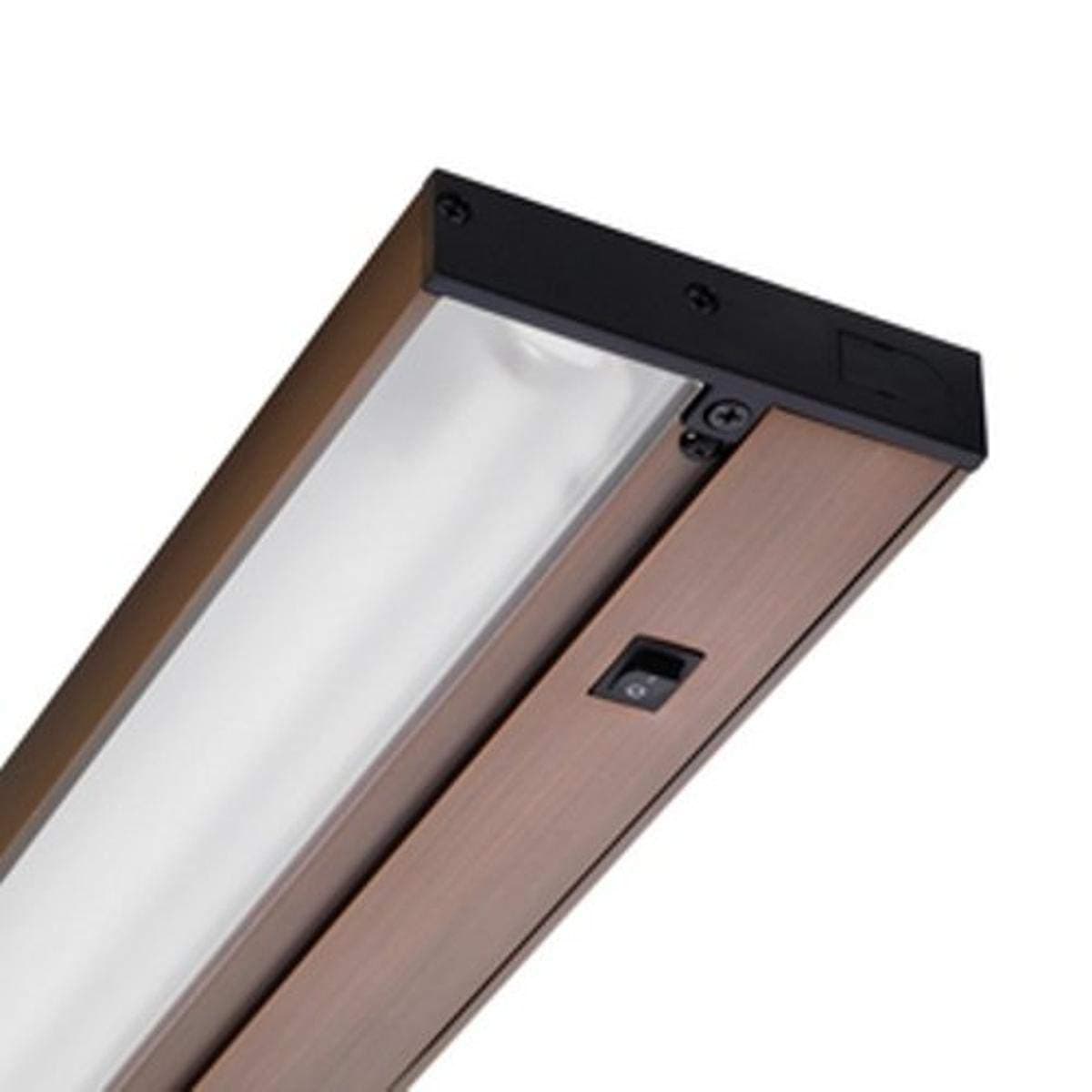 Juno Lighting Group UPX214-BZ Xenon 2-Lamp Pro-Series Under Cabinet Fixture, 14-Inch, Brushed Bronze