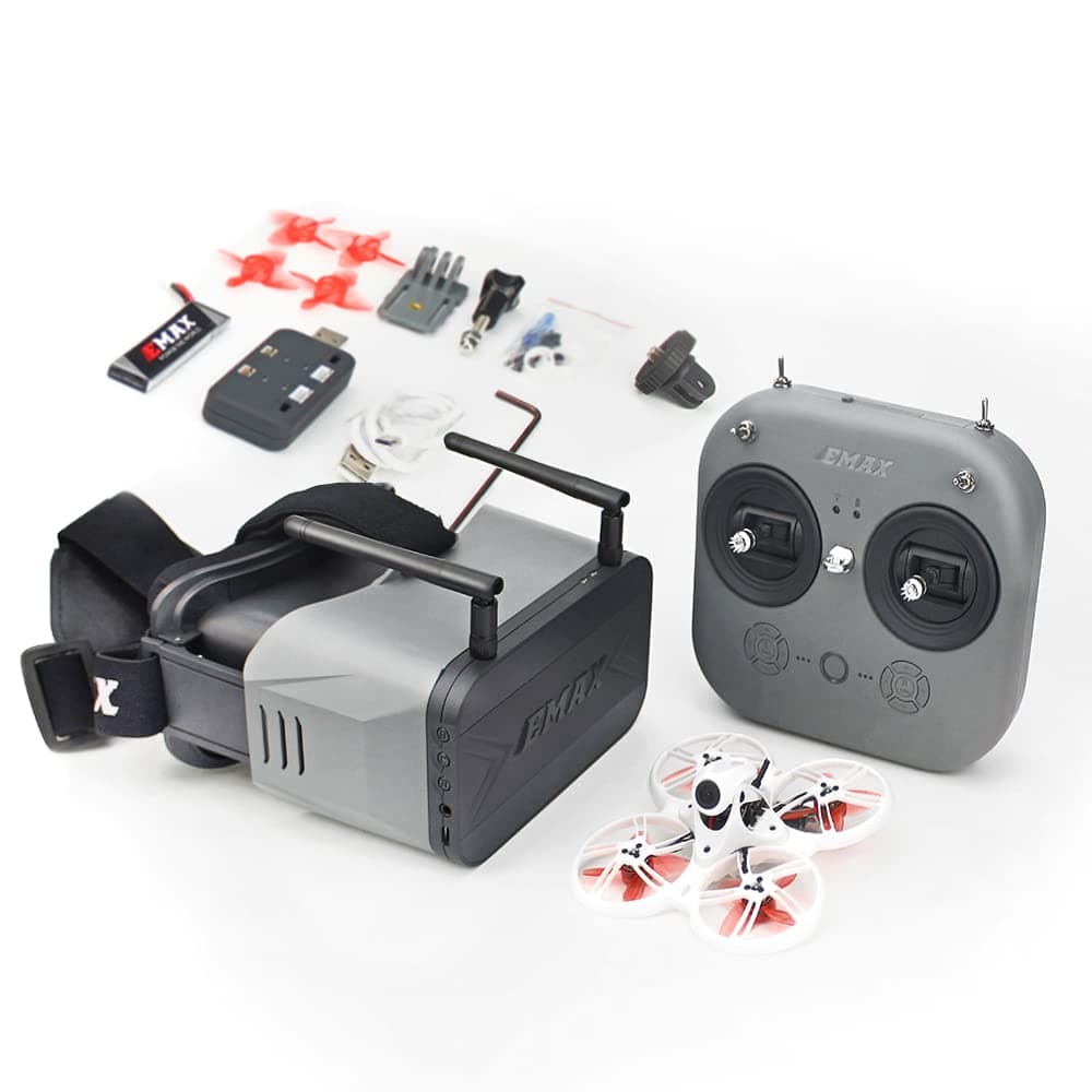 Tinyhawk 3 RTF Kit 1s FRSKY FPV Drone for Beginners with Controller and 5.6G Goggles Quadcopter Ready to Fly Kit
