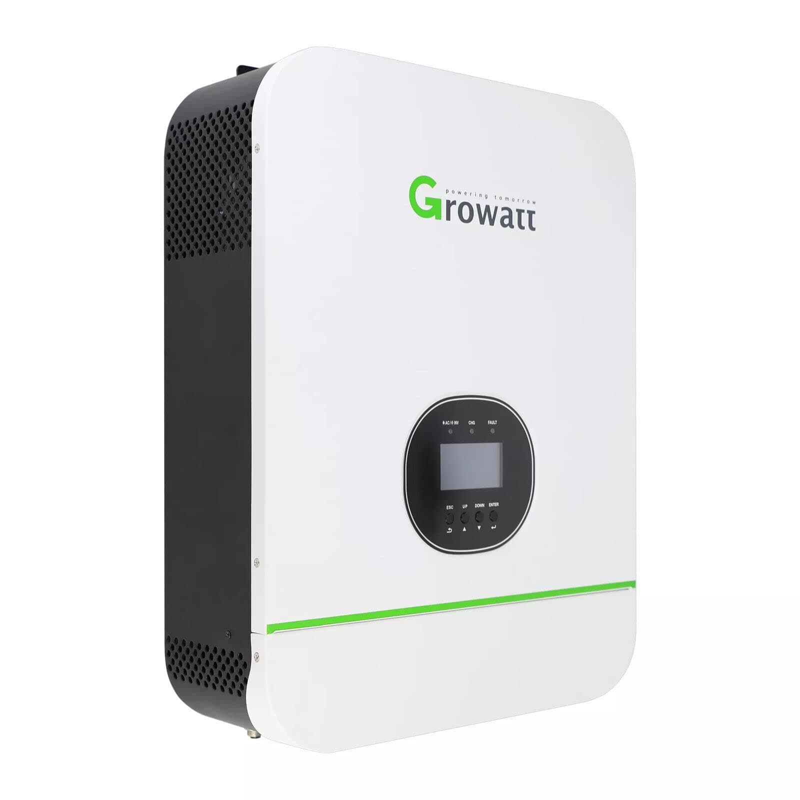 Talmage Scomb Growatt Inverter 5000W Solar Inverter 48V 230VAC Off-Grid with WIFI Built-in MPPT Solar Charger Controller, Pure sine wave output charge controller Combine Off-Grid Inverter for Home