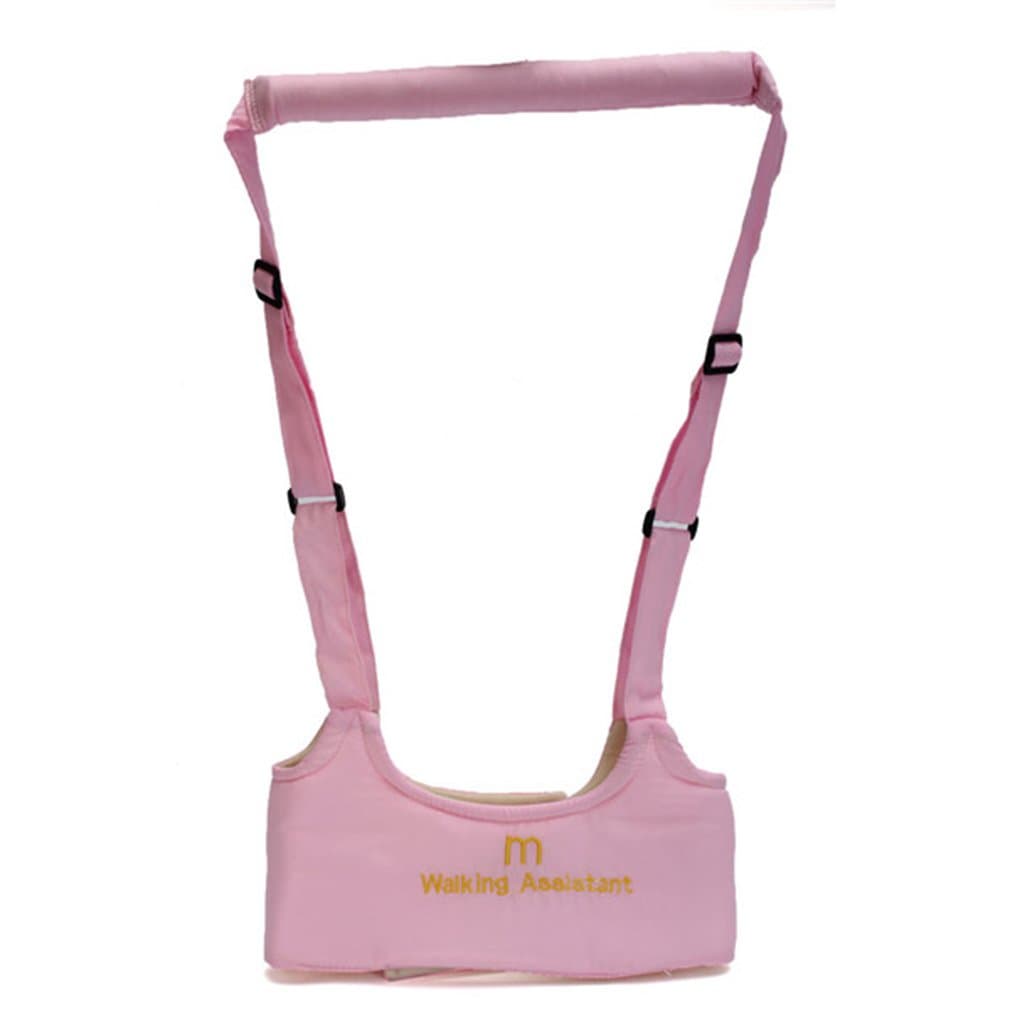 Baby Infant Walking Belt Kid Toddler Walking Learning Assistant Harness Strap (Pink)