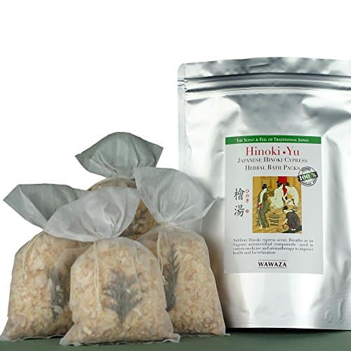 Hinoki Cypress Herbal Bath Pack (4 count)