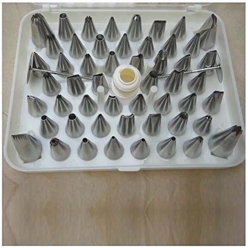 Cake Decorating Nozzles Craft Tip Pastry Stainless Steel Set by Ayrons Kitchen