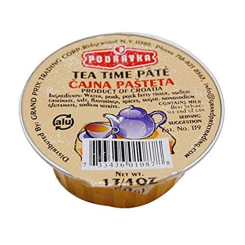Tea Time Pate 50g Podravka 30 case pack By: Egourmet