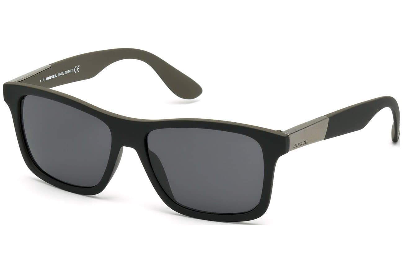 Diesel - Injected Sunglasses Black One Size Men