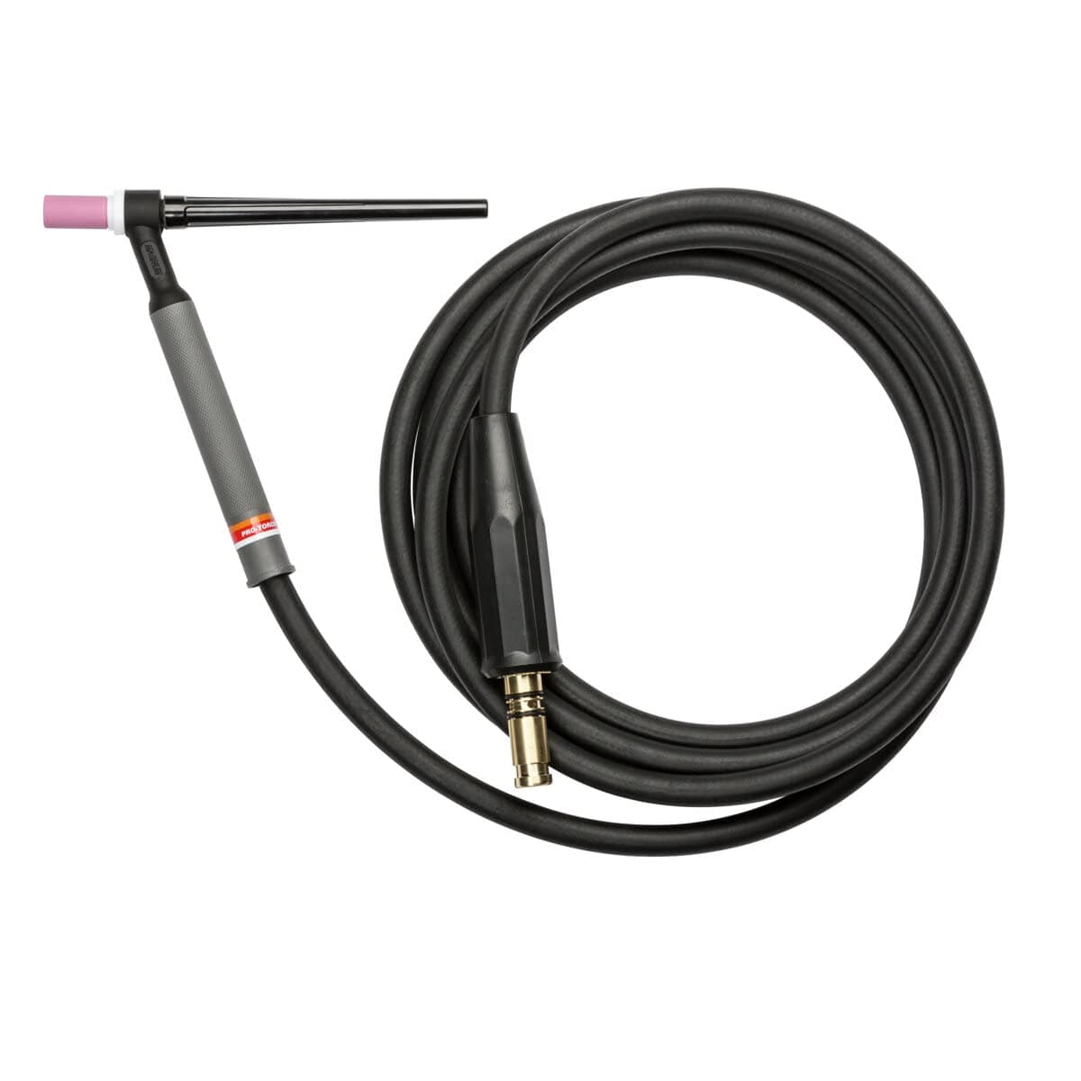 PTA-9 Ready to Weld TIG Torch - for Air-Cooled TIG Welding - Rigid Torch Head - 12.5 FT, 1 Piece Cable - K1782-16