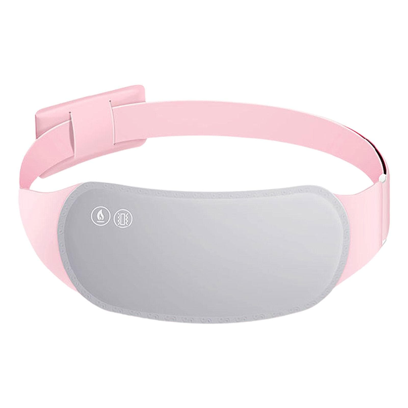 AUTUUCKEE 3 Level Menstrual Heating Pad Electric Waist Belt Back Belly Cordless Portable (B)