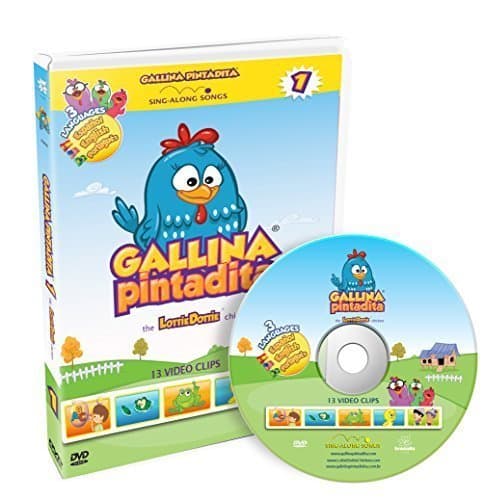 Lottie Dottie Chicken DVD Vol. 1 Trilingual (English, Spanish and Portuguese)
