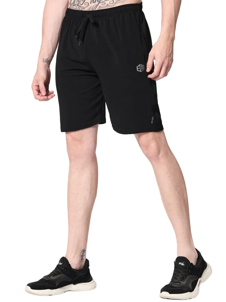 ENDEAVOUR WEAR Men's Sports Shorts, Bermuda, Trousers, Nicker, Boxer, Lounge, Casualwear â€¦, Black, M