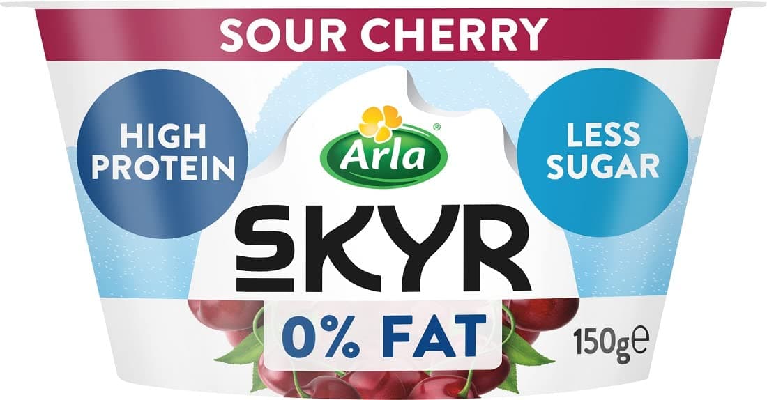 Arla Skyr Sour Cherry Yoghurt, 150g