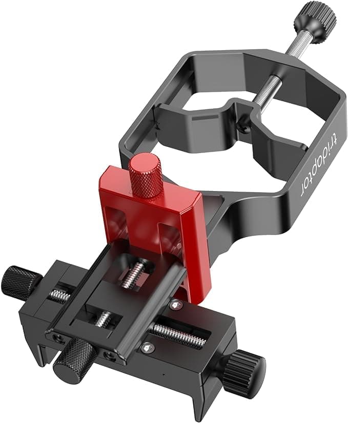 TRIDAPTOR Move Shoot Move: High-Precision 3-Axis Digital Adapter for Connecting Smartphones to Telescopes, Monoculars, and Binoculars