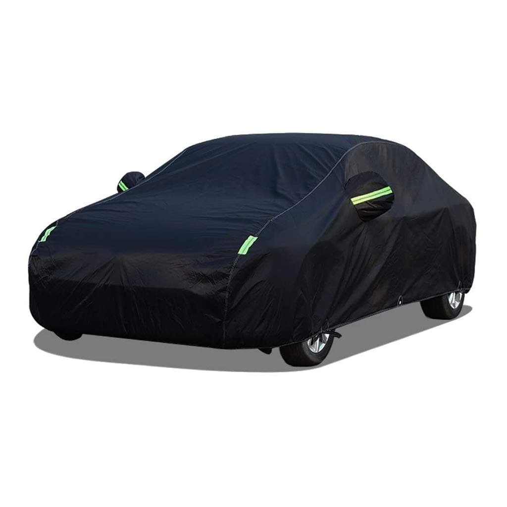 DSISI Car Cover Compatible with Fiat 124 Spider Lusso/Anniversary/Classica/Lusso Plus/MultiAir/S-Design Cabrio, All-Weather Waterproof Car Tarpaulin Breathable Windproof Tear Resistant Car Hood